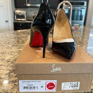 Christian Louboutin Pigalle Follies Pointed Toe Pump.